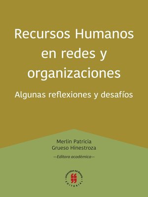 cover image of Recursos Humanos en redes y organizaciones